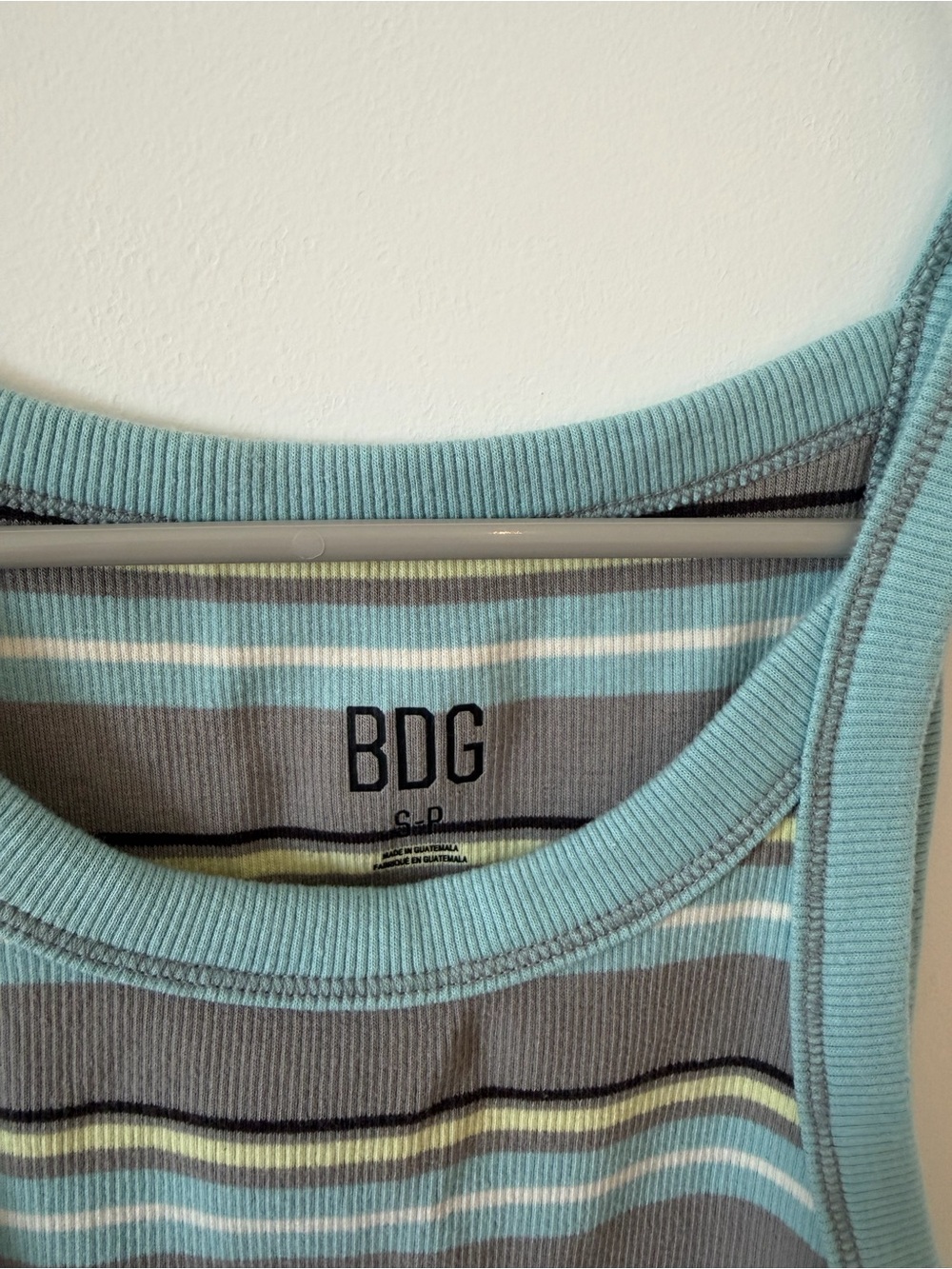 BDG Striped Ribbed Tank Top - Picture 5 of 6